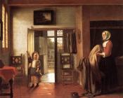 皮特尔 德 胡格 : The Bedroom